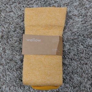NEW Wellow Bamboo Compression Socks Size XL Yellow Unisex Mens Womens